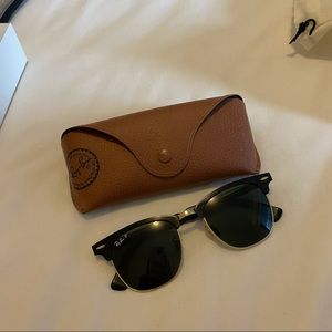 RAY-BAN RB3507 CLUBMASTER ALUMINUM